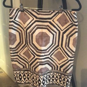 Print skirt, excellent condition